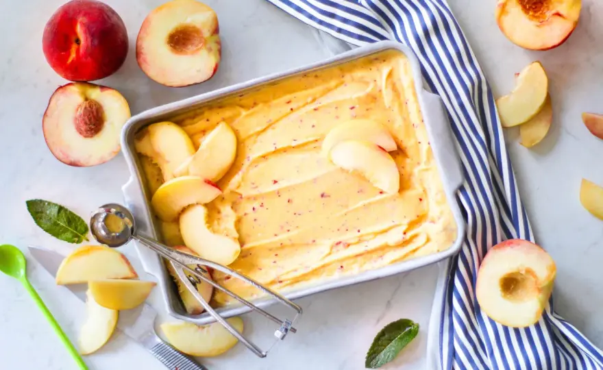Sorbetto alla pesca - La ricetta perfetta (anche senza gelatiera)