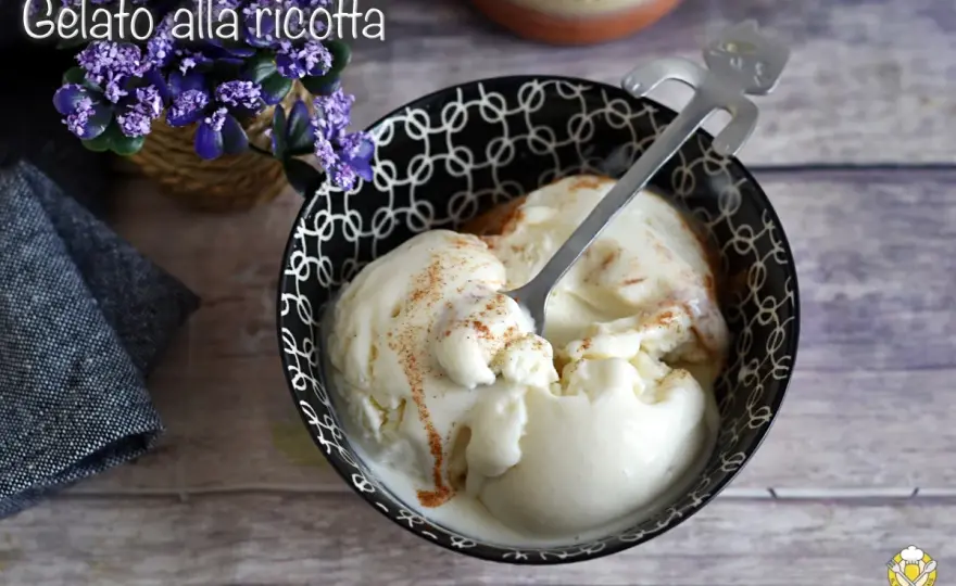 Gelato alla Ricotta con Gelatiera - La Ricetta Perfetta!